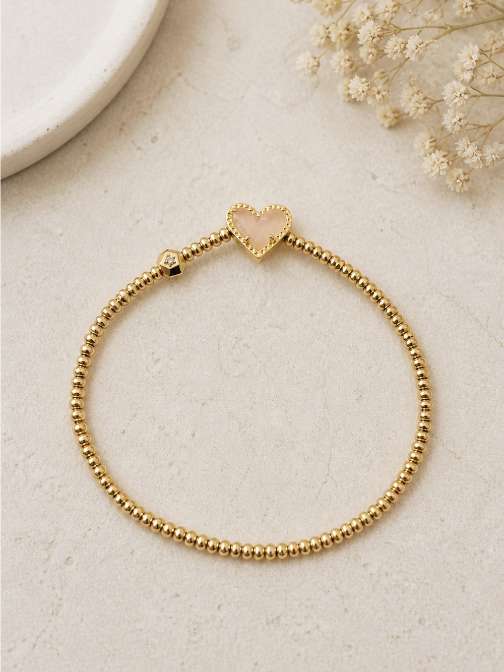 Kendra Scott Ari Heart Stretch Bracelet - Picture 3 of 6